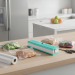 Selladora De Alimentos Al Vacio Electrica Portatil - Imagen 2