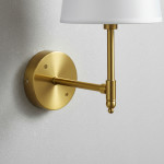 Aplique Corto Inalámbrico Con Control Estilo Nórdico - Imagen 3