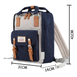 Mochila Doughnut Urbana Moda Bolsillo Laptop Calidad Grande - Imagen 96