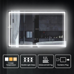 Espejo Led Baño Segovia 120x75 Con Desempañador - Imagen 7