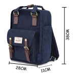 Mochila Doughnut Urbana Moda Bolsillo Laptop Calidad - Imagen 43