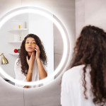 Espejo Baño Circular Led 60cm Antiempañante Segovia - Imagen 4