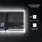 Espejo Led Baño Segovia 120x75 Con Desempañador - Imagen 8