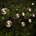 Guirnalda Guia De 25+1 Luces Vidrio Vintage Exterior E Inter - Imagen 5