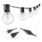 Guirnalda Guia De 25+1 Luces Vintage Oferta Calidad Exterior - Imagen 2