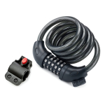 Tranca Candado 5 Combinaciones Antirrobo Bicicletas Motos - Imagen 8