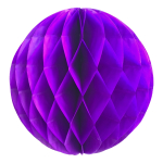 Decoracion De Cumpleaños Pompones De Papel Pelota - 20cm - Imagen 7