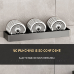 Estante Repisa Soporte Para Ba?o Aluminio 40 Cm - Imagen 5