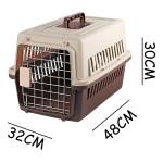 Caja Jaula Transportadora Mascotas Perros Gatos Hasta 12kg - Imagen 8