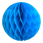 Decoracion De Cumpleaños Pompones De Papel Pelota - 20cm