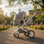 Cochecito De Bebé Belecco 535-q3 Diseño Moderno - Imagen 21