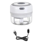 Cortador Triturador Eléctrico Ajo Verduras Recargable 100 Ml - Imagen 15