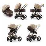 Cochecito De Bebé Belecco 535-q3 Diseño Moderno - Imagen 17