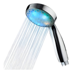 Ducha Telefono Baño Duchero Led Mango Lluvero 7 Colores Led