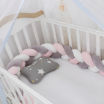 Chichonera Trenzada Para Cuna 2mts Bebes Protección - Imagen 4