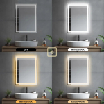 Espejo Baño Led Segovia 60x80 Antiempañante Táctil - Imagen 5