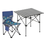 Kit Mesa Y 2 Sillas Plegables Para Camping Playa - Imagen 2