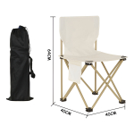 Kit Mesa Y 2 Sillas Plegables Para Camping Playa - Imagen 10