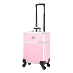 Maleta Valija De Maquillaje Profesional Con Ruedas Y Llaves - Imagen 10