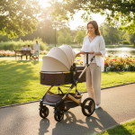 Cochecito De Bebé Belecco 535-q3 Diseño Moderno - Imagen 4