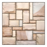 Set X5 Revestimientos Adhesivo Panel 3d Simil Piedra 30x30