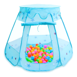 Casa De Juegos Pelotero Tienda Juguetes Plegable +50 Pelotas