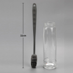 Cepillo Tubular Iluminar?s Siliconado Cerdas Silicona Gris - Imagen 2