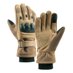 Guantes Tácticos Moto Invierno Térmicos Protección Nudillos - Imagen 2