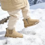 Bota Invierno Abrigada Para Bebé Cálida Con Piel - Imagen 6