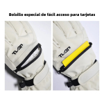 Guantes Touch Invierno Polar Con Bolsillo Porta Tarjeta Moto - Imagen 4