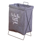 Canasto Cesto Multiuso Blanco Plegable - Imagen 4