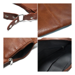 Bolso Cartera De Hombro Para Mujer Cuero Pu Gran Capacidad - Imagen 5