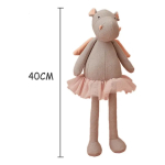 Peluche Muñeco Hipopótamo Animales Danza Niñas Juguete - Imagen 3