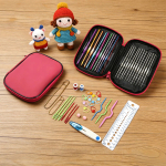 Set Crochet 22 Agujas Crochet Con Estuche Y Accesorios - Imagen 7