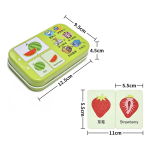 Juego Cartas Cognitivo Montessori Niños Varios Diseños - Imagen 9