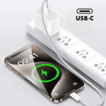 Cable Cargador Compatible iPhone Tipo Usb C Trenzado 1 Metro - Imagen 8