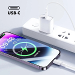 Cable Cargador Compatible iPhone Tipo Usb C 1 Metro - Imagen 7