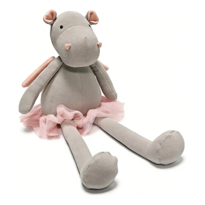 Peluche Muñeco Hipopótamo Animales Danza Niñas Juguete