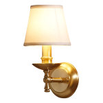 Lampara De Pared Retro Clasico Aplique Pantalla De Tela - Imagen 7