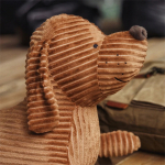 Peluche Perro Grande 70 Cm Almohada Infantil Niños Color Marrón - Imagen 6