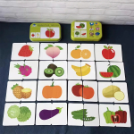 Juego Cartas Cognitivo Montessori Niños Varios Diseños - Imagen 12