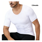 Camiseta Moldeadora Corrector Postura Reductora Deportiva - Imagen 8