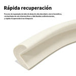 Rollo Protector Goma Densa Seguridad Para Bebés Perfiles - Imagen 16
