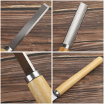 Gubia Para Torno De Madera Juego 8 Piezas Iluminaras - Imagen 4