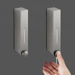 Dispensador De Jabón Con Visor Jabón Líquido Para Baño 420ml - Imagen 5