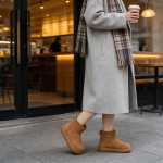 Botitas De Mujer Abrigadas Con Forro Interno - Imagen 9