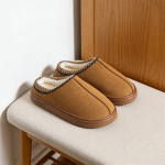 Pantufla Calzado Con Corderito Y Plataforma Estilo Sueco - Imagen 15