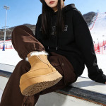 Pantubotas Mujer Plataforma Corderito Invierno - Imagen 8