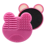 Limpia Brochas Maquillaje Limpieza Humedo O Seco Compacto