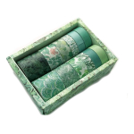 Set X12 Cinta Adhesiva Decorativa De Papel Washi Tape - Imagen 11